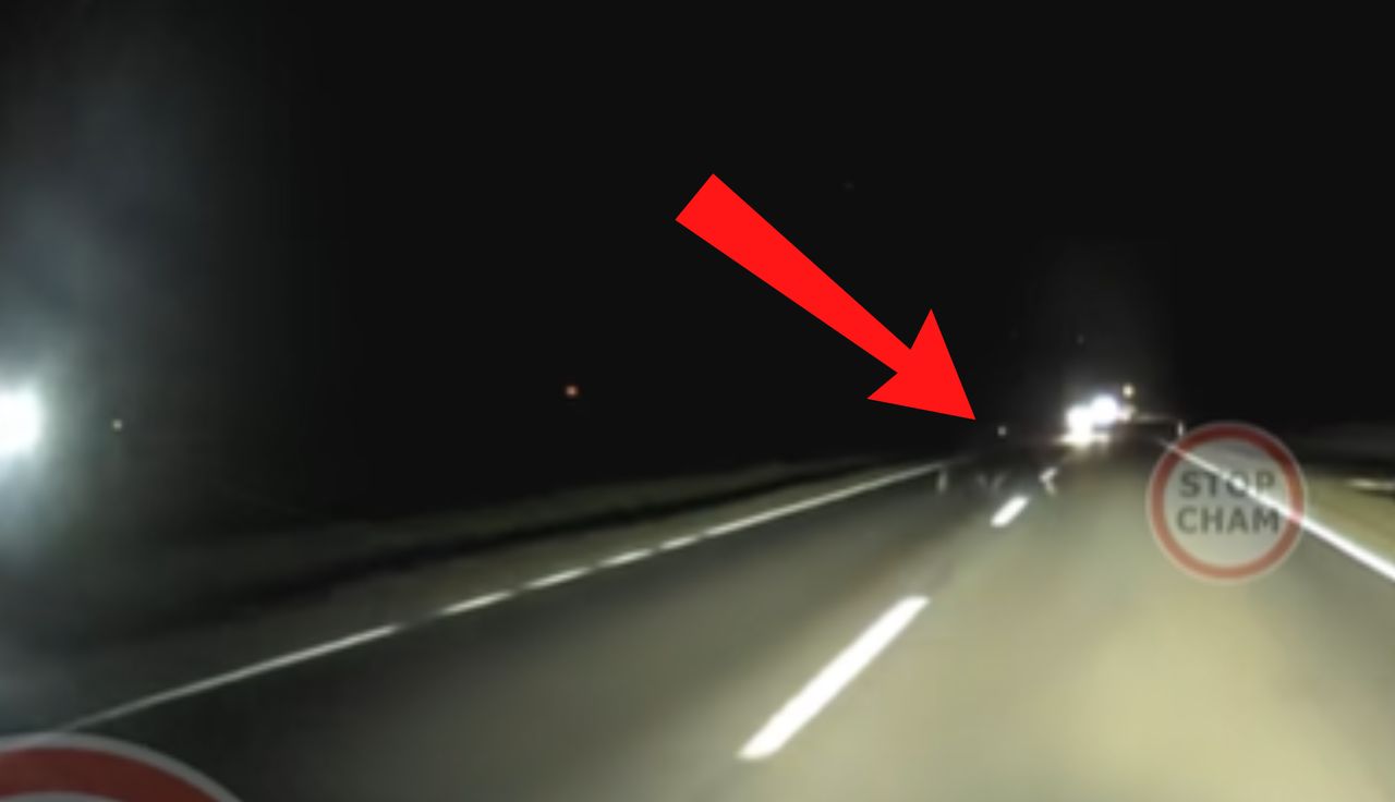 Nagle wszedł na drogę. Dramatyczne nagranie obieg sieć