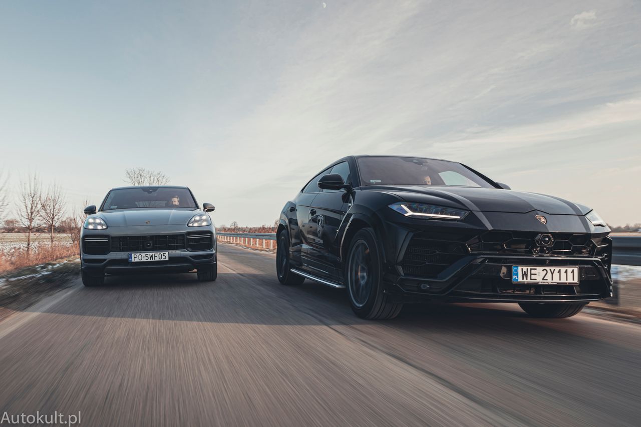 Porównanie: Lamborghini Urus kontra Porsche Cayenne Turbo GT – rodzinne porachunki