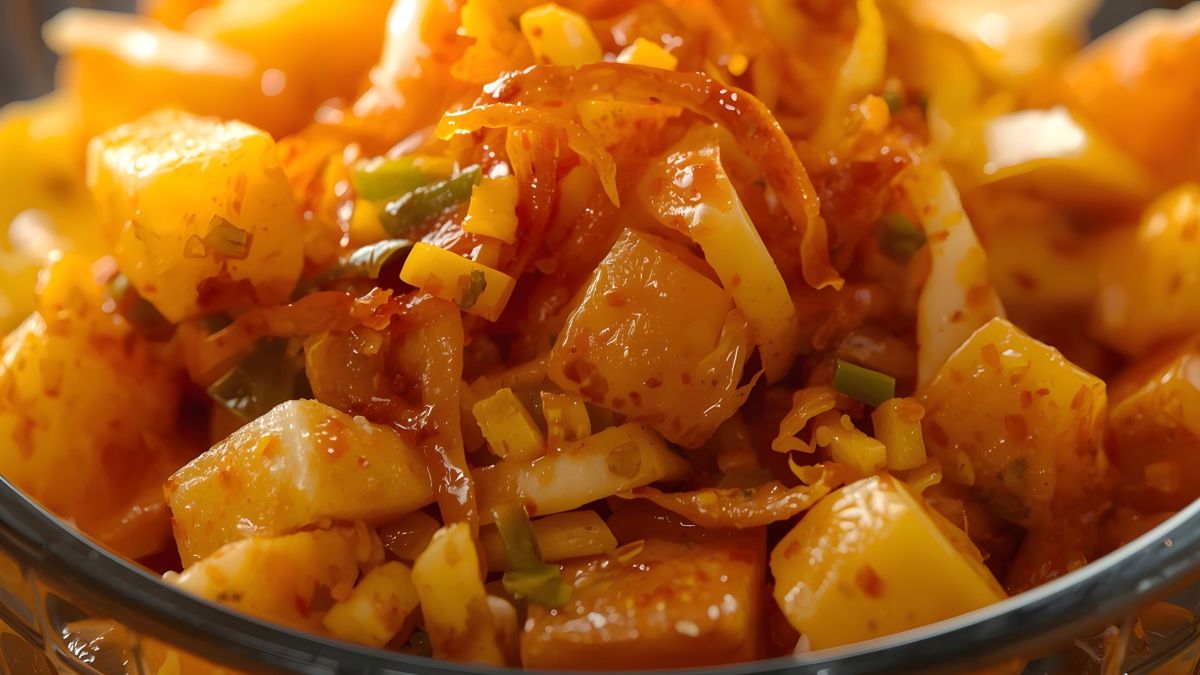 Pikantna sałatka ziemniaczana na grilla