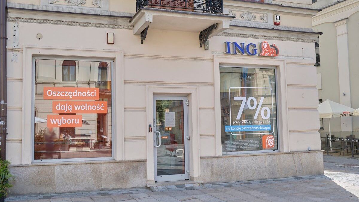 ING Bank Śląski zamyka swoją placówkę przy Krakowskim Przedmieściu w Lublinie