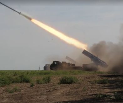 Atak rakietowy na rosyjskie cele wojskowe. Tak to robią Ukraińcy