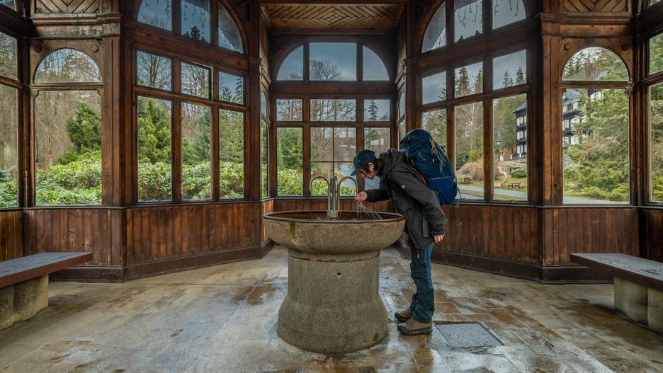 Karlova Studanka zachwyca architekturą