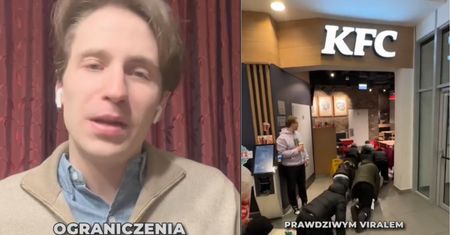 Dziwna moda w centrach handlowych. Czy pełzanie na czworaka może być karalne?