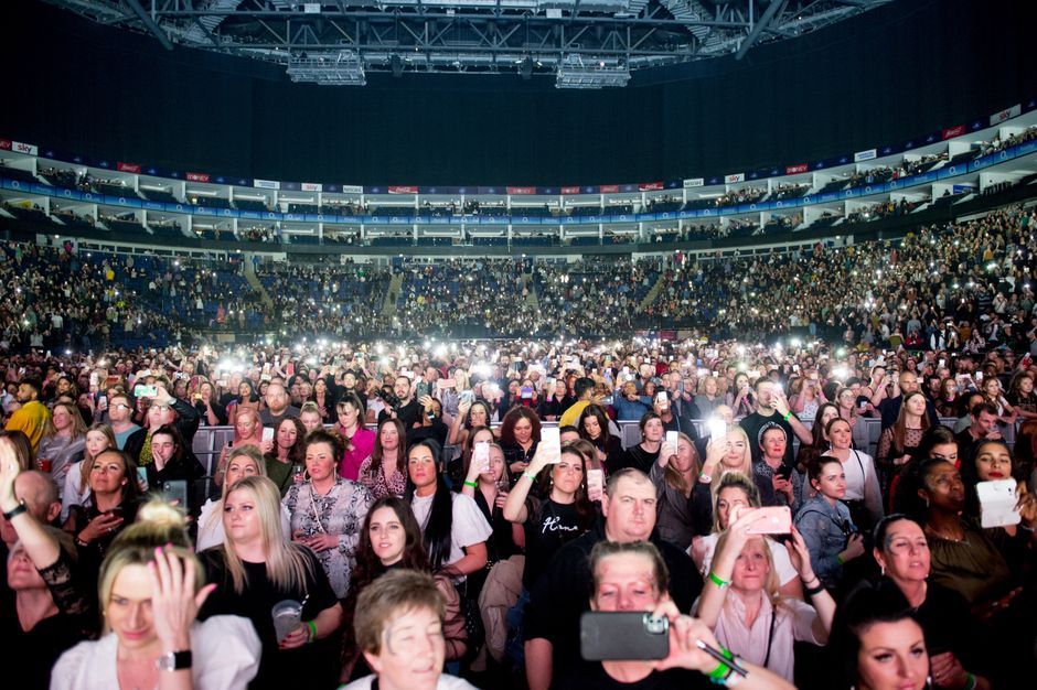 Publiczność na koncercie w O2 Arena