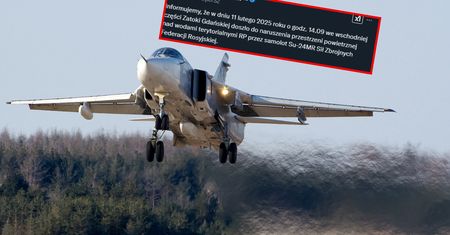 Komunikat wojska: naruszono polską przestrzeń powietrzną