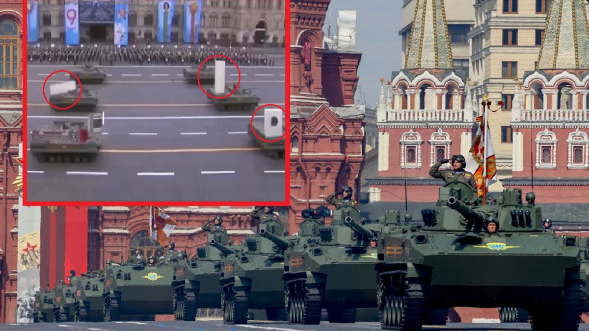 Ukraińcy pokazali, jak naprawdę powinna wyglądać parada w Rosji. Parodia Dnia Zwycięstwa