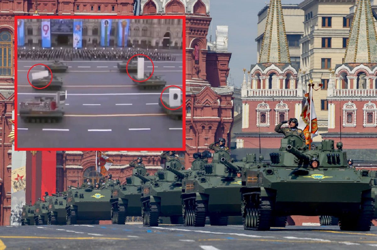 Nagranie z "defilady" Putina. Pokazali je Ukraińcy. Aż chce się przyklasnąć