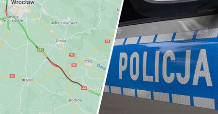 Gigantyczne korki na autostradzie A4. Dwa wypadki