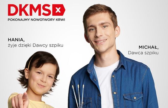 Eskadra przygotowała kampanię dla Fundacji DKMS