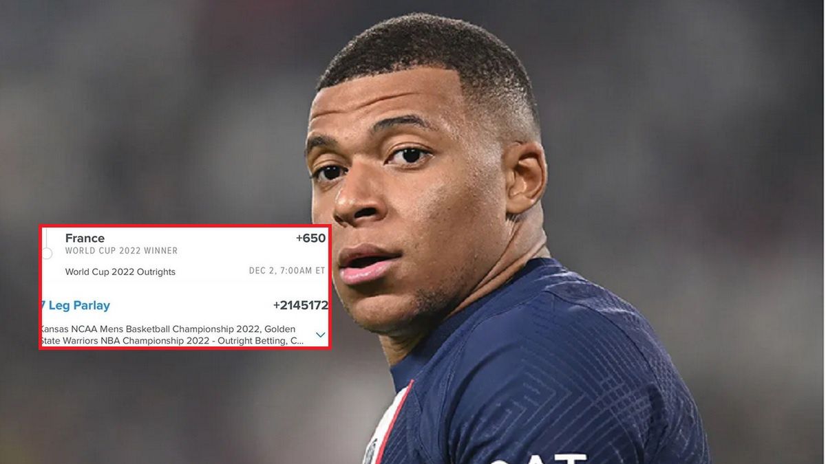 Na zdjęciu: Kylian Mbappe 