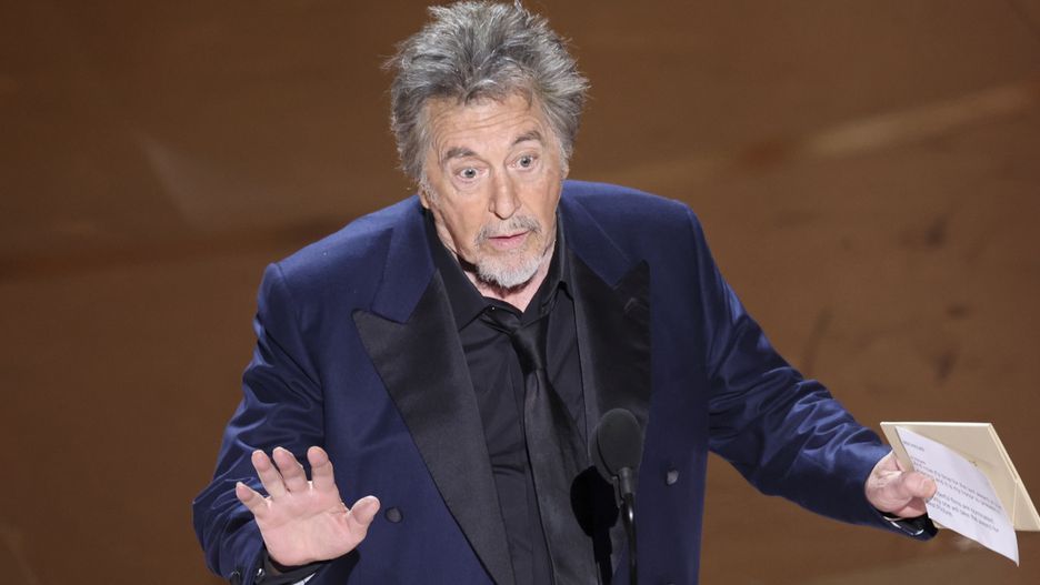 Al Pacino podczas tegorocznego rozdania Oscarów