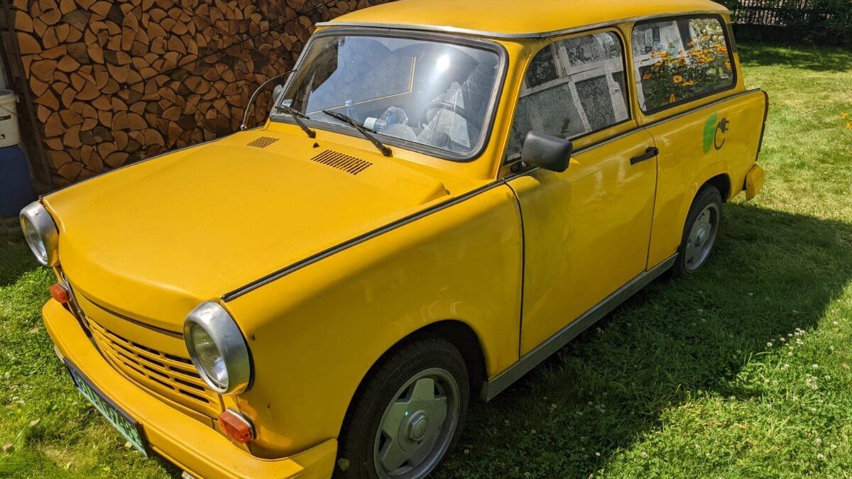 Trabant pana Leonarda ma elektryczny silnik