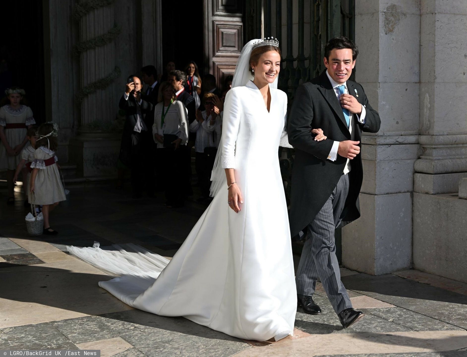 Ślub księżnej Coimbry Marii Francisci de Bragançy i Duarta de Sousy Araújo