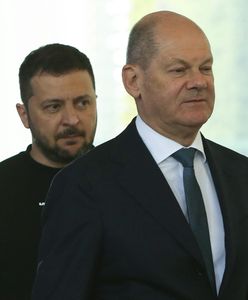Zełenski "namalował laurkę" Scholzowi