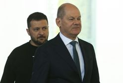 Zełenski "namalował laurkę" Scholzowi