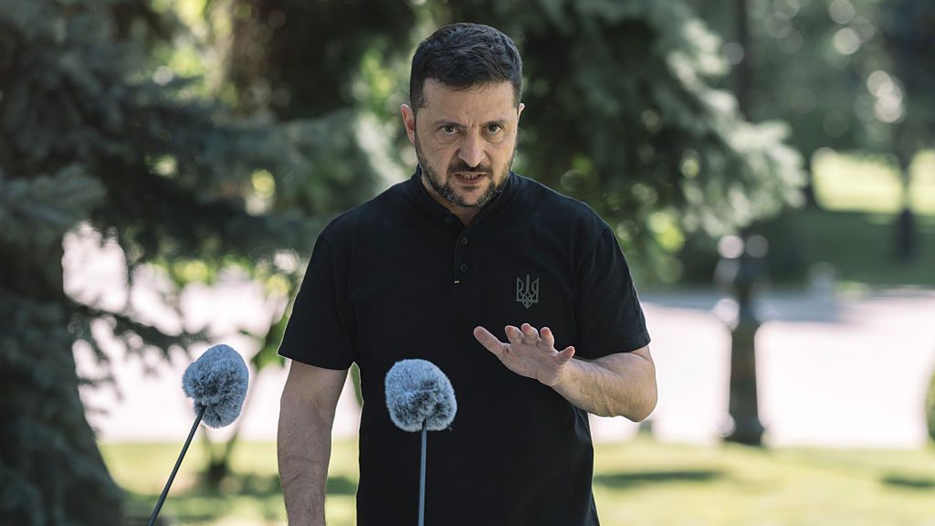 Zelenskiy, European Leaders to Speak With Trump Next Week
Bloomberg
emea, media conference, european, eastern european countries, press, news conference, ukrainian, presser, media