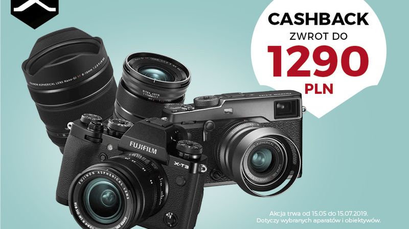 Fujifilm zwraca nawet 1290zł za zakup jednego produktu. Ruszył nowy cashback 1