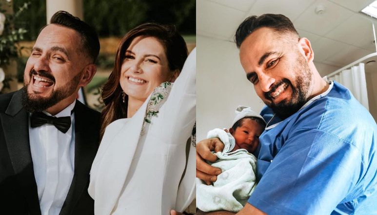 Agustin Egurrola został ojcem! Tajemnicza Diana urodziła
