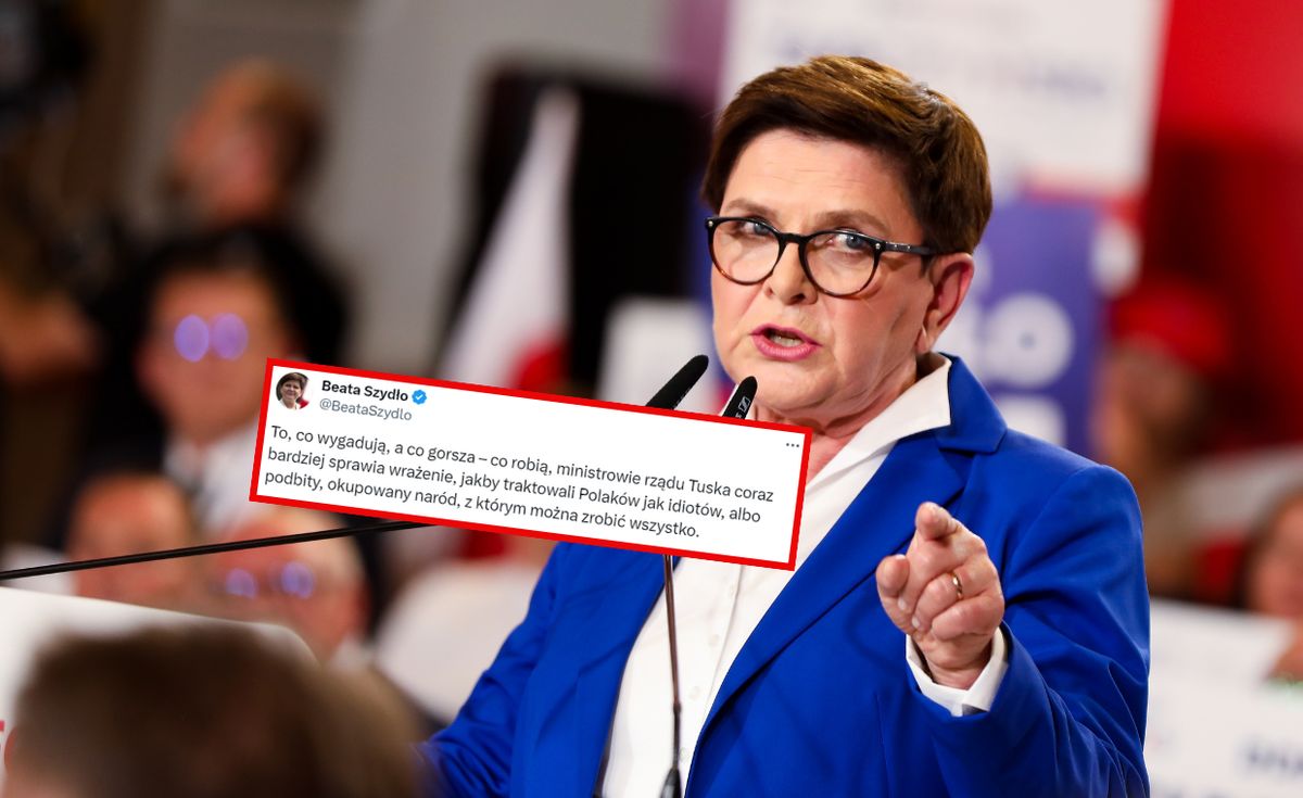 Beata Szydło, transport wodny, Ministerstwo klimatu i środowiska Ostre słowa byłej premier. Zaczęła bredzić