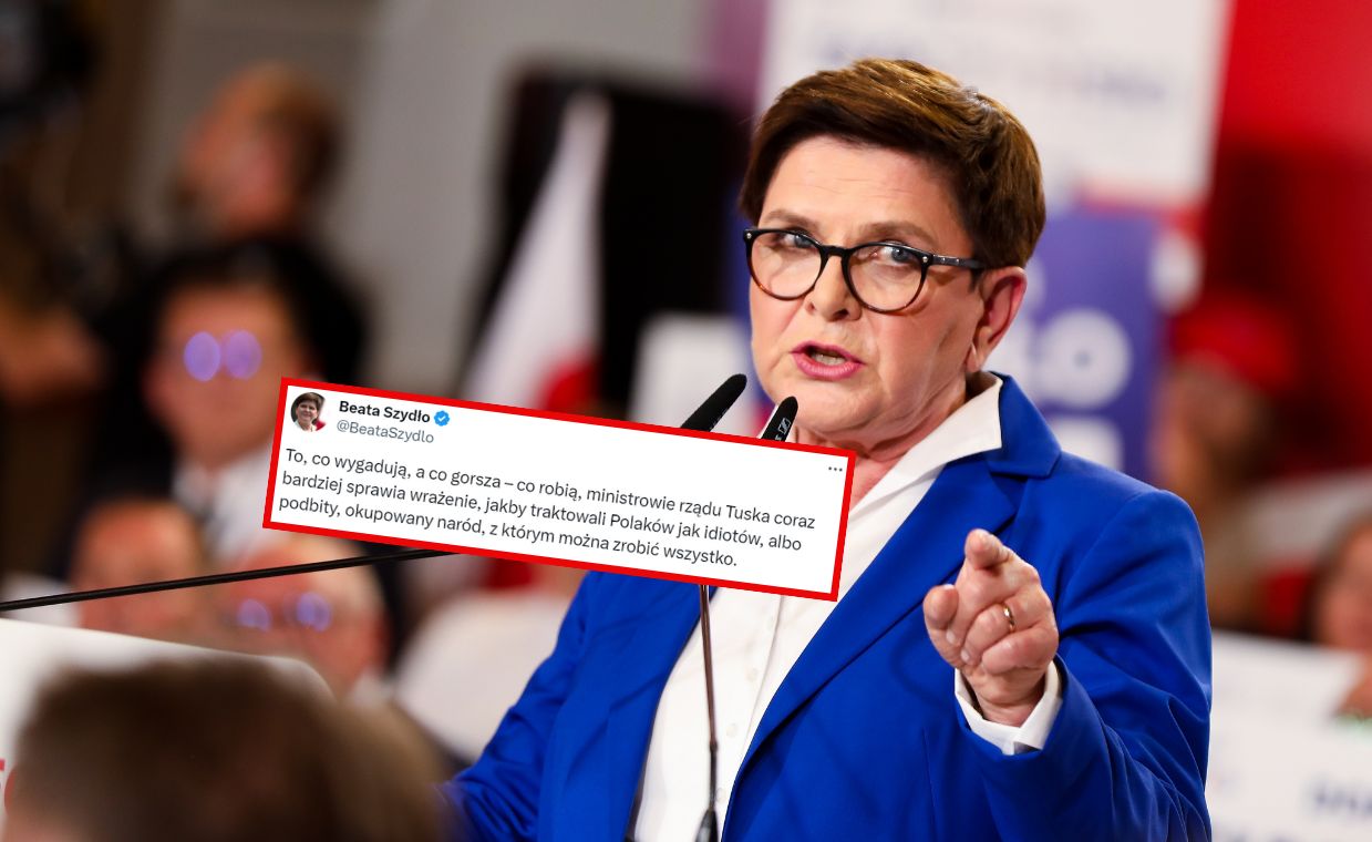 Beata Szydło w ostrych słowach skomentowała plany rządu