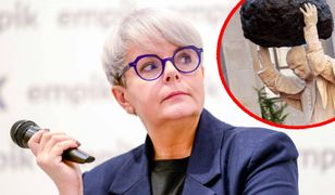 Karolina Korwin Piotrowska pokazuje memy z pomnikiem Jana Pawła II. "Zaczęło się"