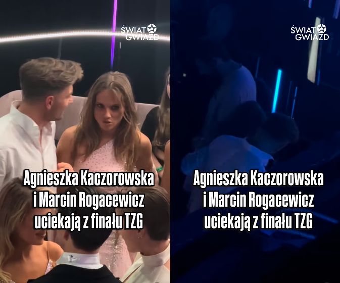 Agnieszka Kaczorowska i Marcin Rogacewicz w finale "TzG"