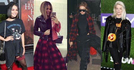 Moda w rockowym stylu - 6 propozycji celebrytek