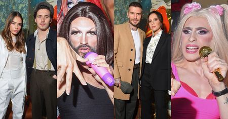 Tak wyglądała impreza po pokazie Victorii Beckham: celebrytki, drinki i... drag queens przebrane za Spice Girls (ZDJĘCIA)