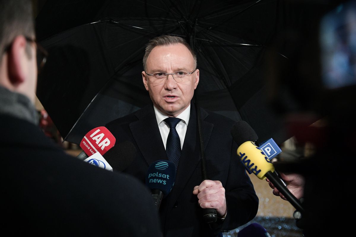 Prezydent Andrzej Duda jest przeciwny wysyłaniu polskich wojsk do Ukrainy