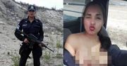 Meksykańska policjantka zawieszona za... pokazanie piersi w radiowozie!