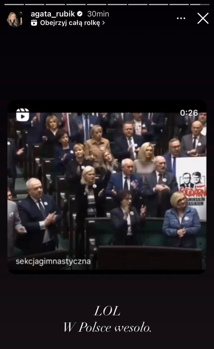 Żart Agaty Rubik