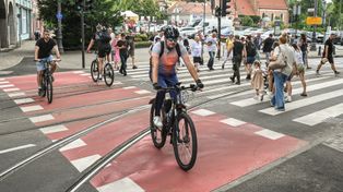 Nowe przejazdy rowerowe w Bydgoszczy poprawią bezpieczeństwo? Pierwsze opinie o przejazdach na ul. Focha i Gdańskiej