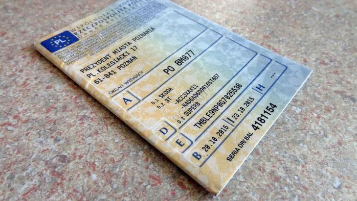 Dowód rejestracyjny