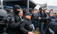 Oligarcha wydany Mołdawii. W tle "kradzież stulecia"