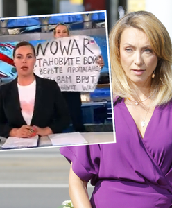 Wystarczyło 6 sekund. Anna Kalczyńska podziwia odwagę rosyjskiej prezenterki