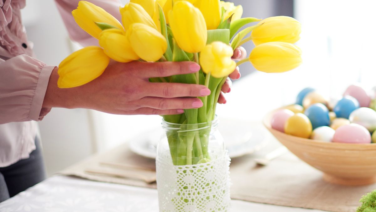 Trik na przedłużenie świeżości tulipanów 