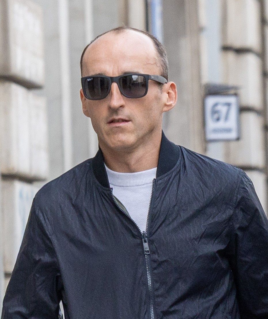Robert Kubica "przyłapany" na mieście