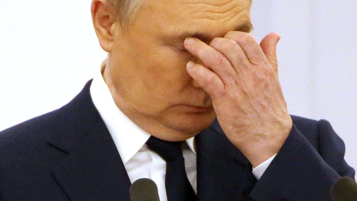 Russian President Vladimir Putin Hosts Beijing 2022 Olympic Games Participants
MOSCOW, RUSSIA - ARRIL 26: (RUSSIA OUT) Russian President Vladimir Putin attends a meeting with Beijing 2022 Winter Olympic Games medalists and paralympic athlets at the Grand Kremlin Palace, on April, 26, 2022, in Moscow, Russia. Putin received Russian athletes who participated in the XXIV Winter Olympic Games and Russian Paralympic team banned from the 2022 Paralympic Winter Games due to the military invasion on Ukraine. (Photo by Contributor/Getty Images)
Contributor