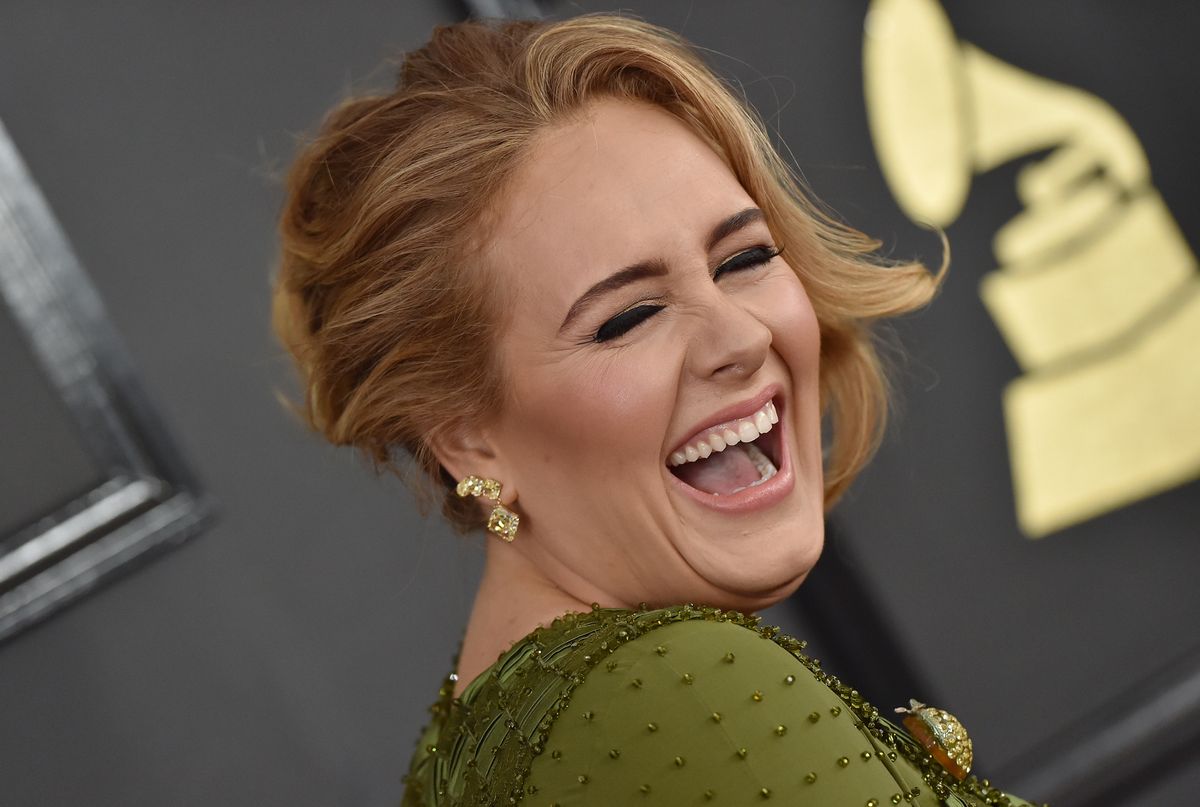 Adele na gali rozdania nagród Grammy 