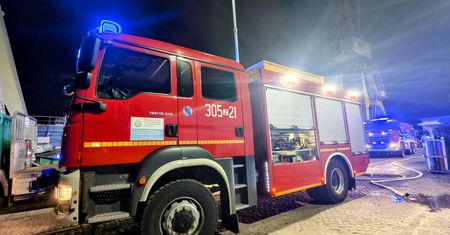 Pożar w Szczecinie. Ewakuacja i alert RCB