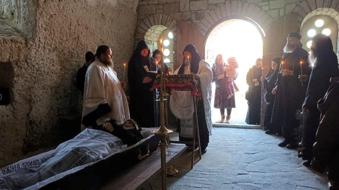 W klasztorze odbył się pogrzeb nowicjusza, zmarłego wskutek rosyjskiego ataku 