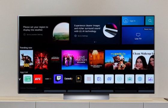 1277 aplikacji działa na telewizorach LG. Na sprzętach Sony i Philips ponad 10 tys.