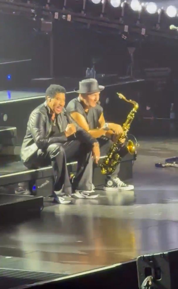 Lionel Richie podczas koncertu w Saint Paul