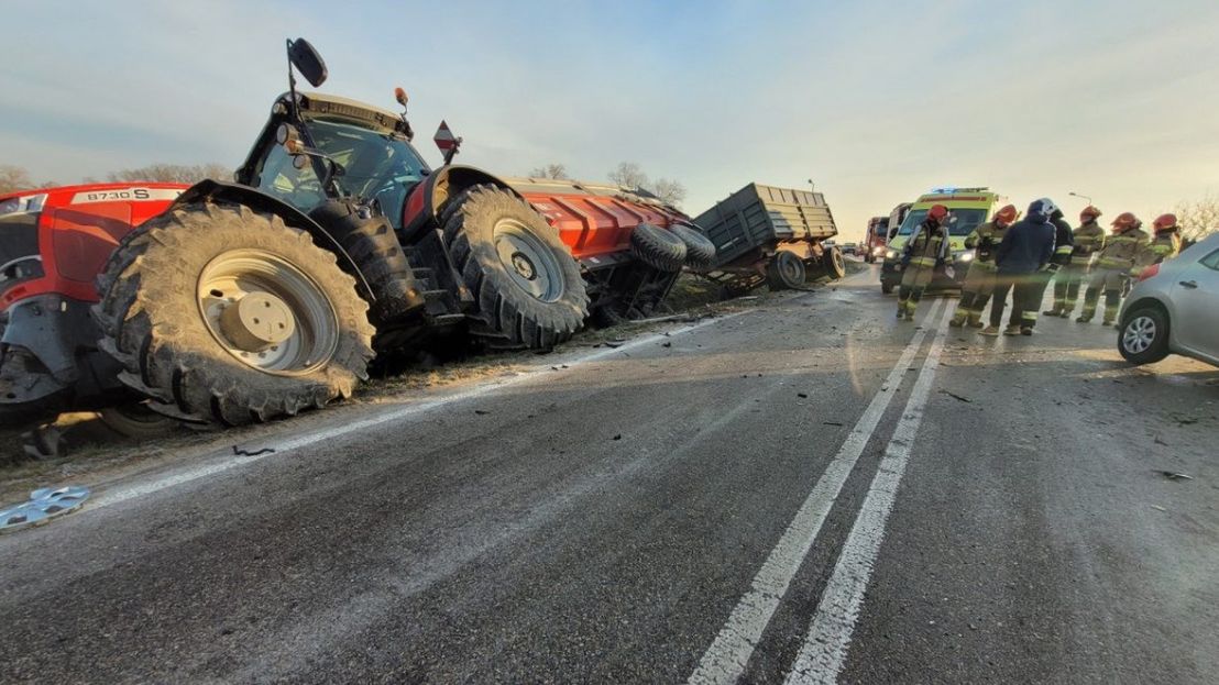 Wypadek okazał się poważny