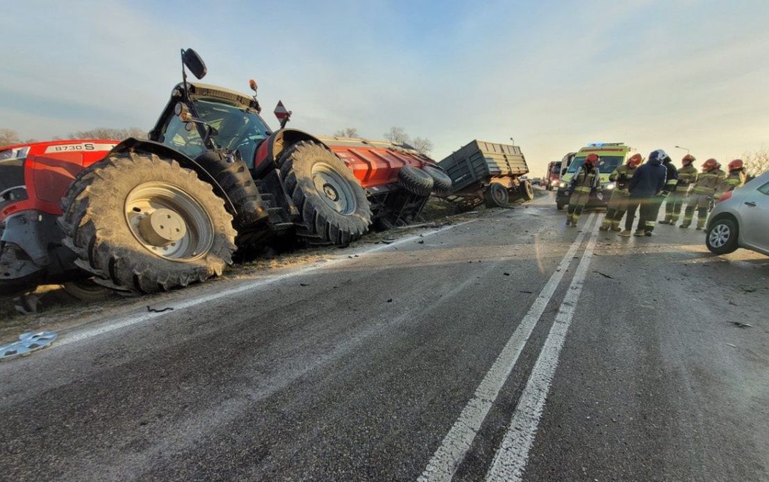 Wypadek okazał się poważny