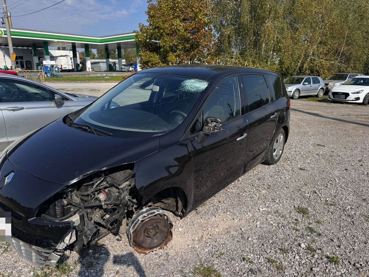 Ładna: Pijany awanturował się na stacji. Przyjechał na samej feldze
