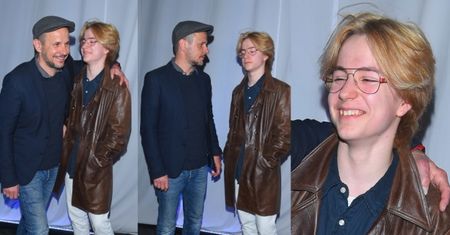 Bartłomiej Topa lansuje 15-letniego syna na premierze w Teatrze Imka (ZDJĘCIA)