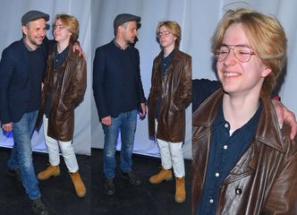 Bartłomiej Topa lansuje 15-letniego syna na premierze w Teatrze Imka (ZDJĘCIA)