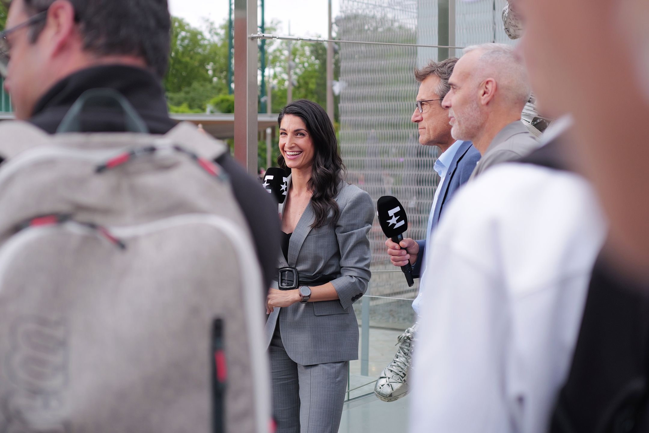 Lesly Boitrelle, Mats Wilander, Alex Corretja - Eurosport expert
