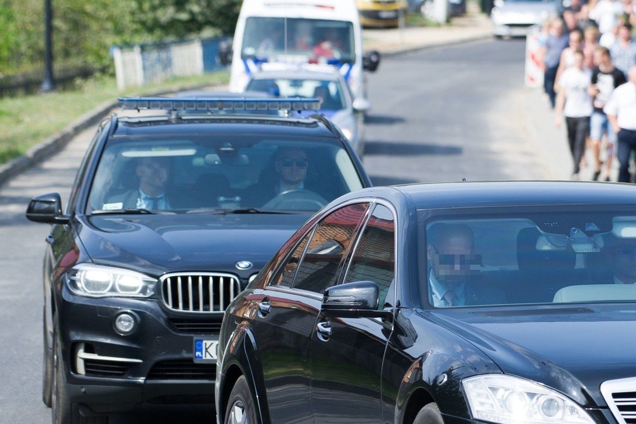 Wypadek samochodu SOP. "To był pojazd techniczny, nikomu nic się nie stało"